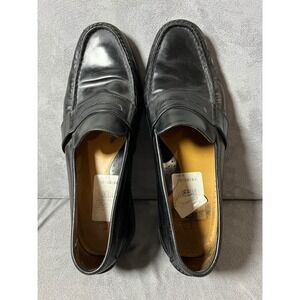 Cole Hahn Mens Black Leather Penny Loafer Dress Shoes Size 10 M